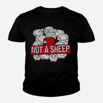 Not A Sheep Youth T-shirt | Crazezy CA