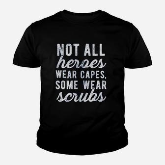 Not All Heroes Wear Capes Some Wear Youth T-shirt | Crazezy DE