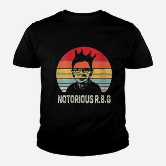 Notorious Rbg Youth T-shirt | Crazezy CA