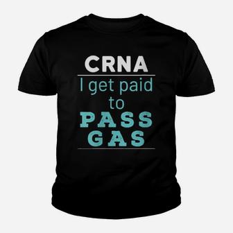 Nurse Anesthesiologist Anesthetist Crna Pass Gas Youth T-shirt - Monsterry