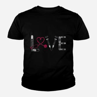 Nurse Gifts Rn Lpn Cna Doctor Love Nursing Medical Clinicals Youth T-shirt | Crazezy UK