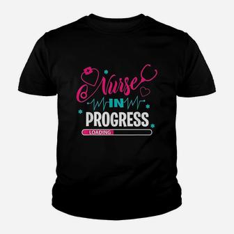Nurse In Progress Nursing School Student Future Nurse Life Youth T-shirt | Crazezy