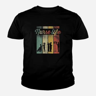 Nurse Life Funny Nurse Gifts Nurselife Youth T-shirt | Crazezy