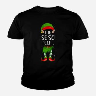 Nurse Squad Elf Xmas Party Matching Family Christmas Youth T-shirt | Crazezy