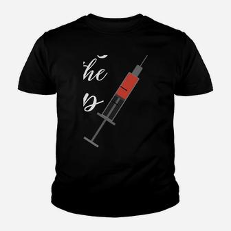 Nursing Nurse Just The Tip I Promise Medical Clinic Youth T-shirt | Crazezy