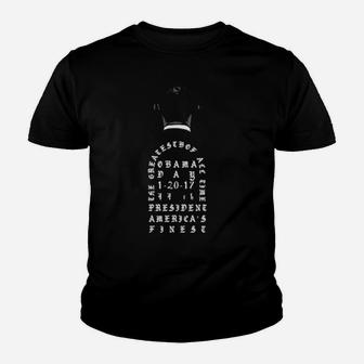 Obama The Greatest Of All Time President America Finest Youth T-shirt - Monsterry