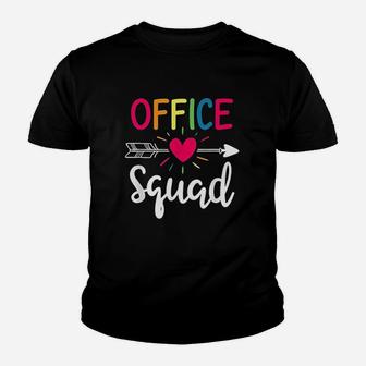 Office Squad School Secretary Administrative Assistant Youth T-shirt | Crazezy CA