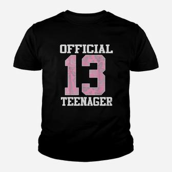 Official Teenager 13Th Birthday Youth T-shirt | Crazezy CA