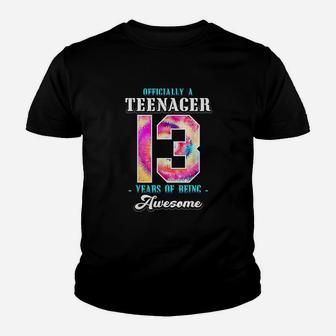 Officially A Teenager 13 Years Of Being Youth T-shirt | Crazezy