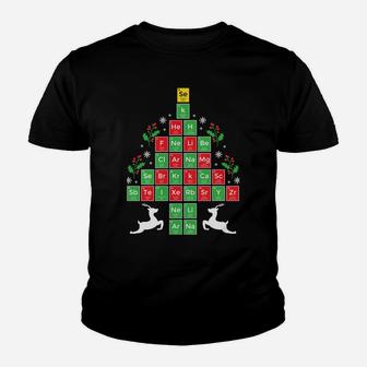 Oh Chemistree Cool Science Chemical Periodic Table Christmas Sweatshirt Youth T-shirt | Crazezy CA
