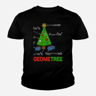 Oh Geometree Geometry Math Science Teacher Christmas Funny Youth T-shirt | Crazezy CA