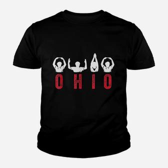 Ohio State Cute Proud To Be Ohioan Letters Root Youth T-shirt | Crazezy CA