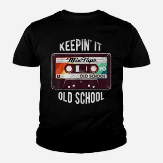 Old School Hip Hop 80S 90S Mixtape Graphic T Shirt Youth T-shirt | Crazezy CA