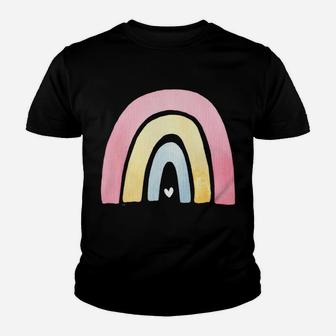 Oma Rainbow For Women German Grandma Christmas Grandkids Sweatshirt Youth T-shirt | Crazezy