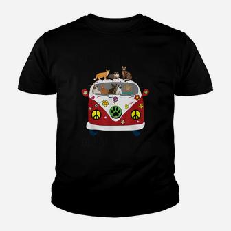 On A Dark Desert Highway Cat Feel Cool Wind In My Hair Youth T-shirt | Crazezy AU