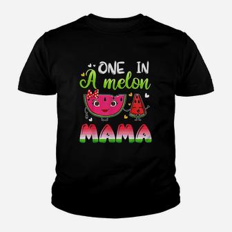 One In A Melon Mama Funny Watermelon Youth T-shirt | Crazezy UK