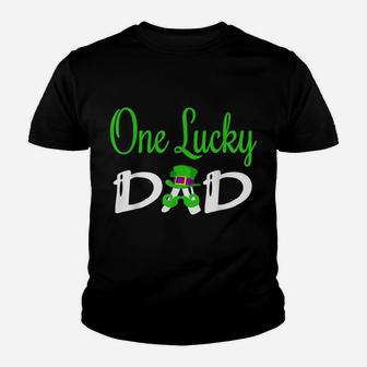 One Lucky Dad St Patrick`S Day Youth T-shirt | Crazezy CA