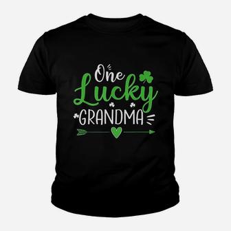 One Lucky Grandma St Patricks Day Funny Gift Youth T-shirt - Thegiftio UK