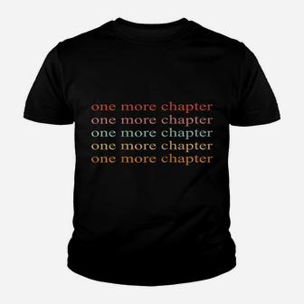 One More Chapter - Bookish Tee - Funny Reading Raglan Baseball Tee Youth T-shirt | Crazezy