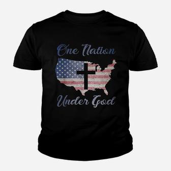 One Nation Under God Youth T-shirt | Crazezy UK