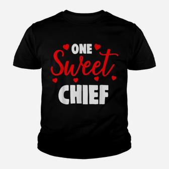 One Sweet Cheif Valentines Day Youth T-shirt - Monsterry UK