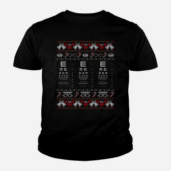 Opticians Ugly Christmas Sweater Xmas Gifts Sweatshirt Youth T-shirt | Crazezy AU