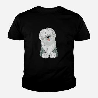 Original Old English Sheepdog Puppy Youth T-shirt | Crazezy CA