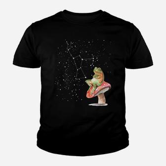 Orion Constellation Of Orion Cottagecore Aesthetic Mushroom Youth T-shirt | Crazezy