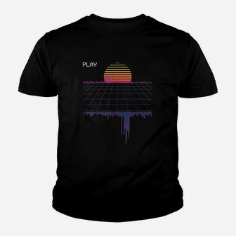 Outrun Synthwave Aesthetic Youth T-shirt | Crazezy