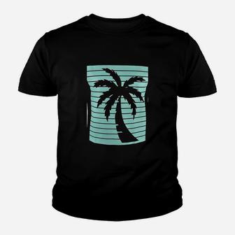 Palm Tree Shadow Youth T-shirt | Crazezy DE