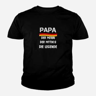 Papa Der Mann Mythos Legende Kinder Tshirt, Herren Lustiges Tee - Seseable