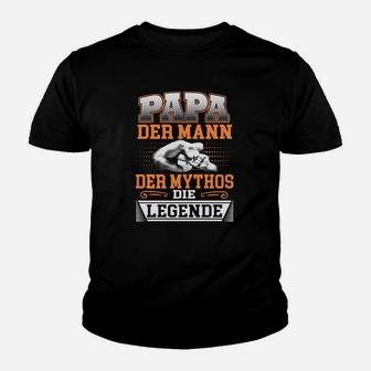 Papa Der Mann Mythos Legende Kinder Tshirt, Herren Tee mit Aufdruck - Seseable