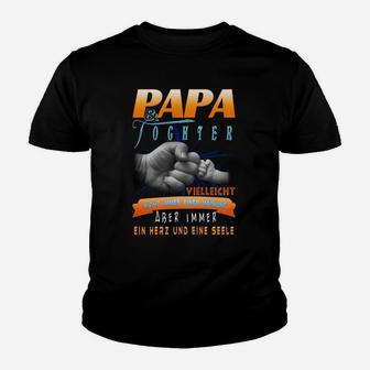 Papa und Tochter Zusammenhalt für Immer Kinder Tshirt, Familienbande Tee - Seseable