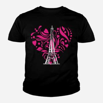 Paris Eiffel Tower | Take Me To Paris France Youth T-shirt | Crazezy UK