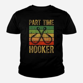Part Time Hooker Fischerman Youth T-shirt | Crazezy UK