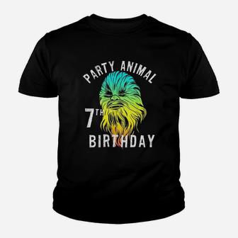 Party Animal 7Th Birthday Youth T-shirt | Crazezy UK