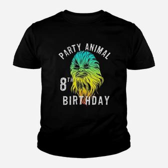 Party Animal 8Th Birthday Youth T-shirt | Crazezy UK