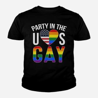 Party In The Us Gay Youth T-shirt - Monsterry UK