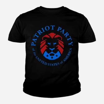 Patriot Party Of The United States Of America Youth T-shirt - Monsterry UK