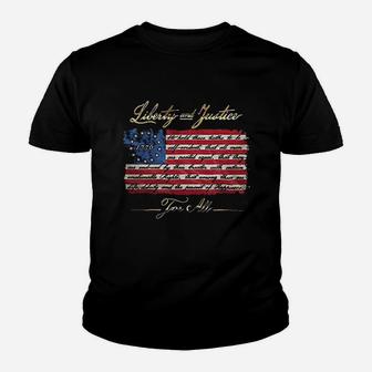 Patriotic Hooded Youth T-shirt | Crazezy