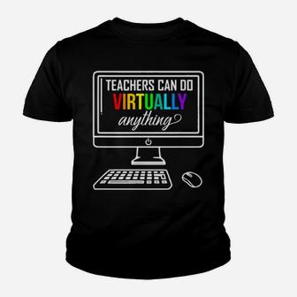 Personal Computer Teachers Can Do Virtually Anything Lgbt Youth T-shirt - Monsterry