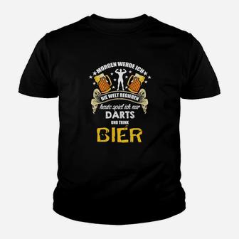 Personalisierte Darts Spieler Kinder T-Shirt - Seseable