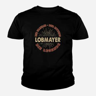 Personalisiertes Lobmayer Kinder Tshirt, Schriftaufdruck Das Beste - Der Legende - Seseable