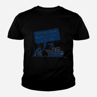 Personally I Think The Size Of Your Boat Is Just Fine Youth T-shirt | Crazezy UK