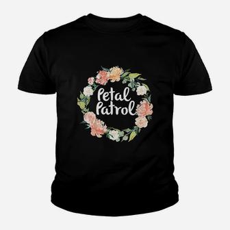 Petal Patrol Youth T-shirt | Crazezy