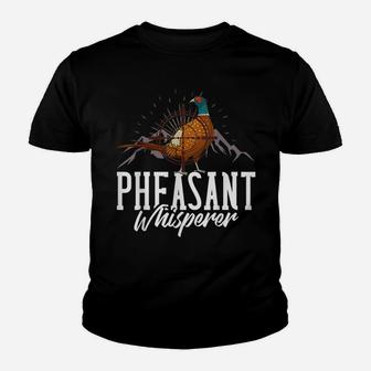 Pheasant Hunting Bird Hunter Season Youth T-shirt | Crazezy UK