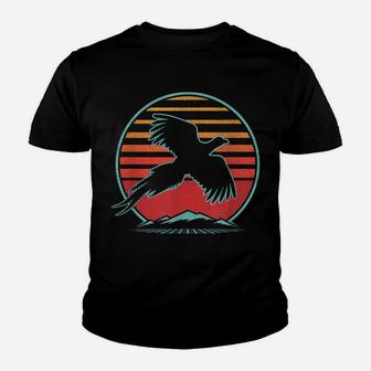 Pheasant Hunting Retro Vintage 80S Style Birding Gift Youth T-shirt | Crazezy