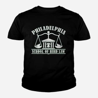 Philadelphia School Of Bird Law Youth T-shirt | Crazezy