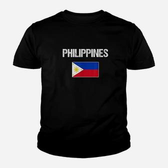 Philippines Filipino Flag Youth T-shirt | Crazezy AU