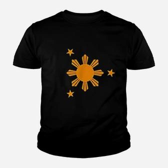 Philippines Sun Youth T-shirt | Crazezy CA